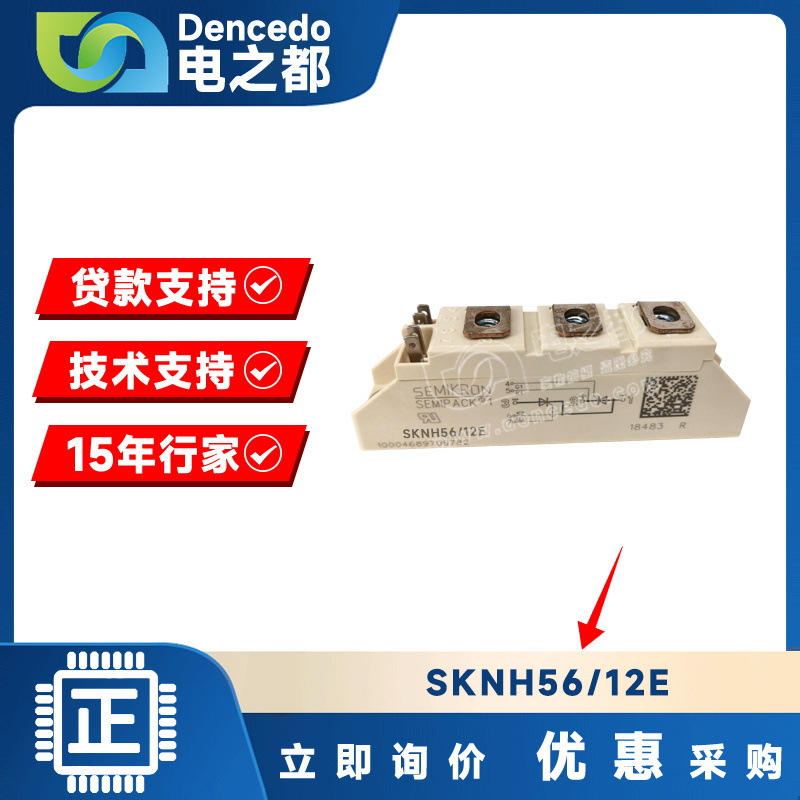 SKNH56/12E MODULE IGBT功率模块 原装全新