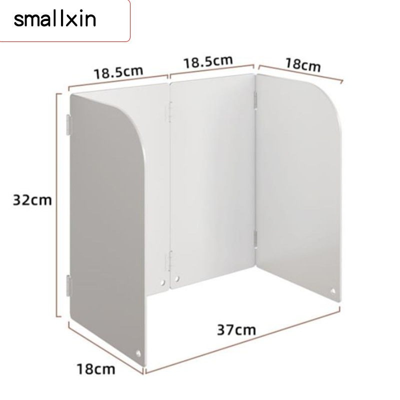 Panel de retención de aceite de estufa de gas Panel plegable IH electromagnético a prueba de aceite Panel de retención de estufa de gas resistente a altas temperaturas Panel de aislamiento de campana extractora