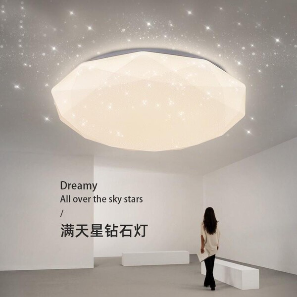 modern and minimalistic LED acrylic ceiling light