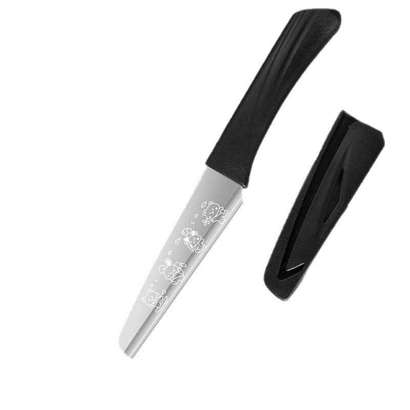 Cuchillo de corte de frutas cuchillo doméstico de cocina de acero inoxidable cuchillo de oficina dormitorio mini cuchillo portátil
