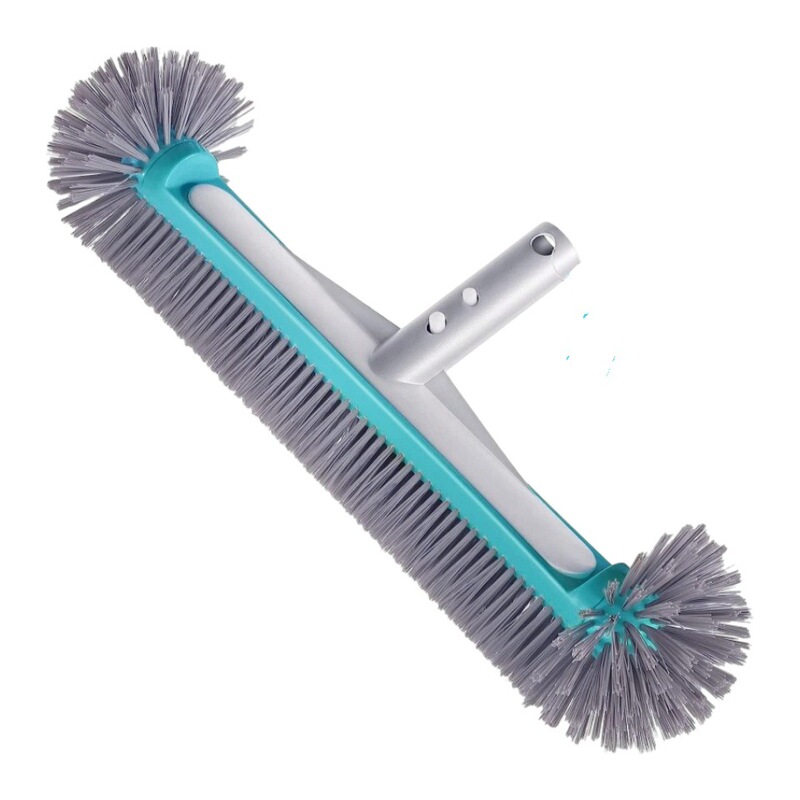 Swimming Pool Cleaning Supplies 18inch Swimming Pool Brush Head, Round Head, Reinforced Type, Pool Wall Brush, Moss Brush, Pool Brush Swimming Pool Cleaning Supplies 18inch Swimming Pool Brush Head, Round Head, Reinforced Type, Pool Wall Brush, Moss Brush, Pool Brush