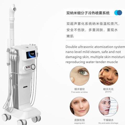 美容室専用高圧酸素注入皮膚管理総合機器ナノ温冷スプレー小泡美容機器|undefined