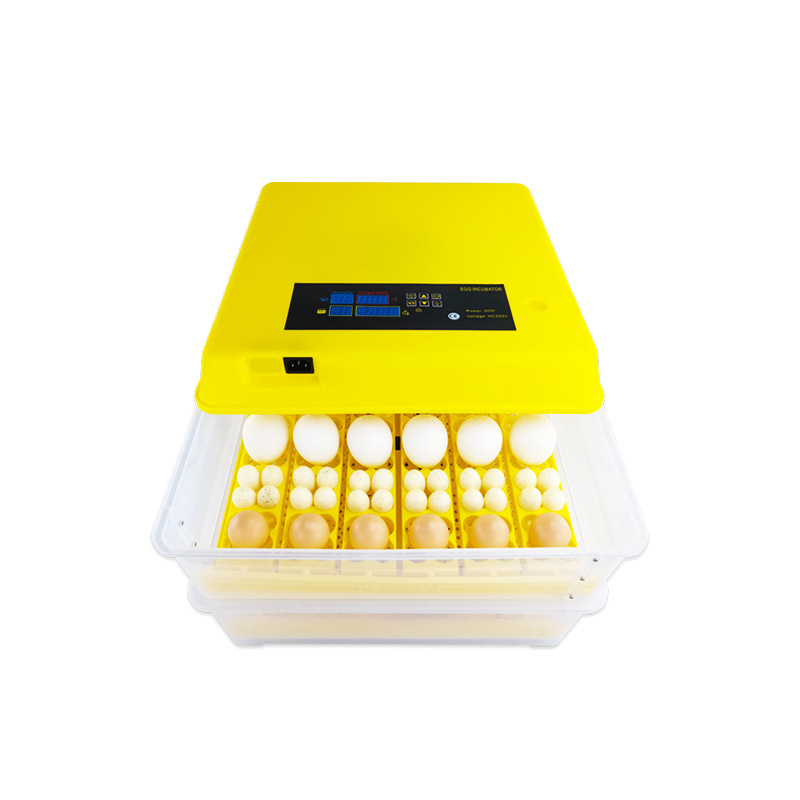 72 unidades inteligente temperatura constante incubadora rutina huevo incubadora automática 312 piezas pájaro huevo incubadora