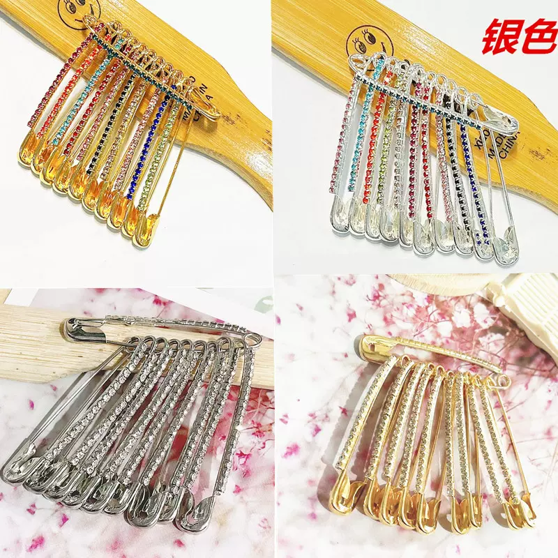裤腰改小收紧少女心收腰神器胸针防走光扣针别针固定衣服胸针配饰