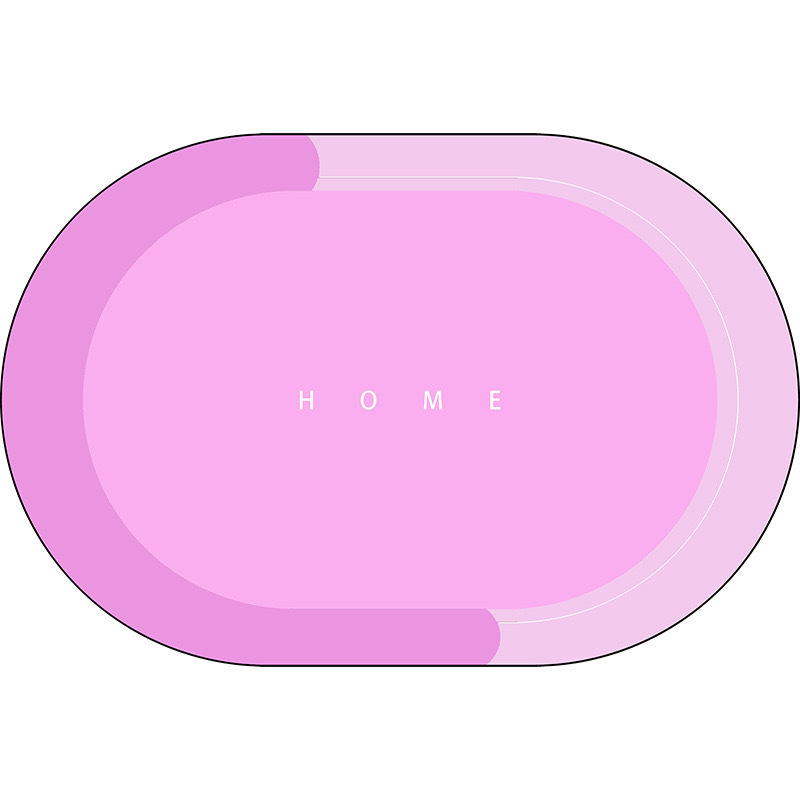 Alfombra de barro de diatomeas transfronteriza alfombra suave alfombra absorbente alfombra de baño alfombra de piso de baño antideslizante de secado rápido