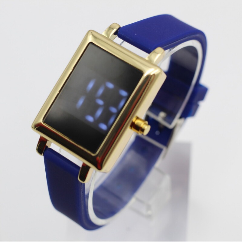 Customized Women's Quartz Watch Fashion Rectangular Dress Watch Leather Silicone Strap and Led Digital Watch Customized Women's Quartz Watch Fashion Rectangular Dress Watch Leather Silicone Strap and Led Digital Watch