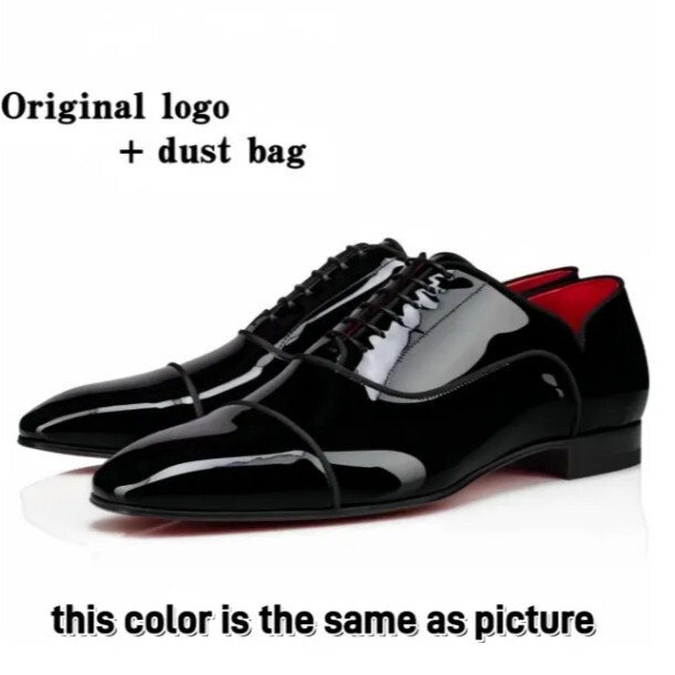 Men's Business Formal Leather Shoes, Black Shiny Lace-Up Genuine Leather Men's Shoes, European and American Style Work and Commuting Shoes Men's Business Formal Leather Shoes, Black Shiny Lace-Up Genuine Leather Men's Shoes, European and American Style Work and Commuting Shoes