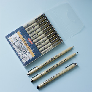 Art Hook pen 0.05mm painting anime design brush 12 PCs needle tube specification Hook pen factory direct supply