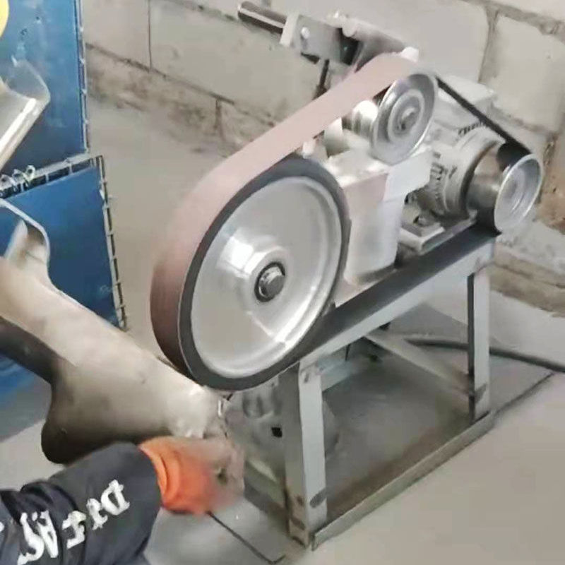 工业级台式大功率砂带打磨抛光机磨刀机太阳轮毛刺机DIY机砂带机