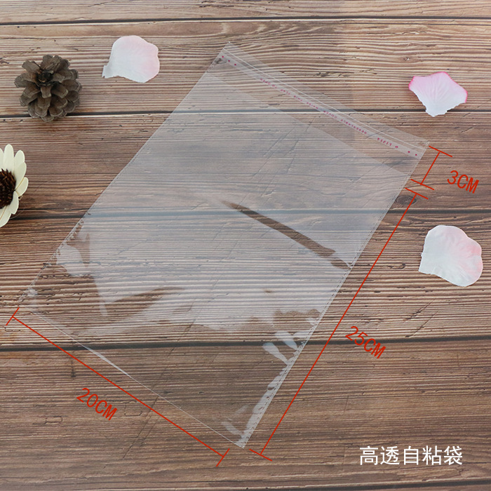 투명도가 높은 자가접착제 20*25+3-(100개/팩)