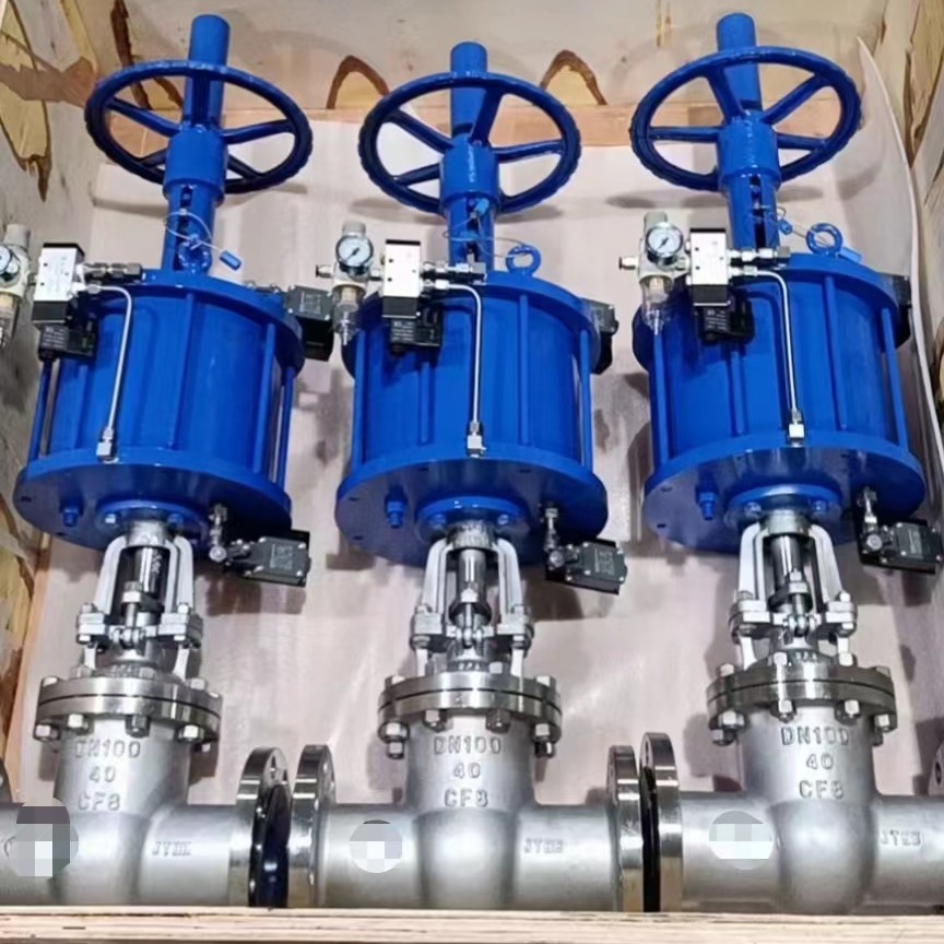 Z641W-150LBP气动美标法兰不锈钢硬密封闸阀Z41W/Z641W/Z941W-150