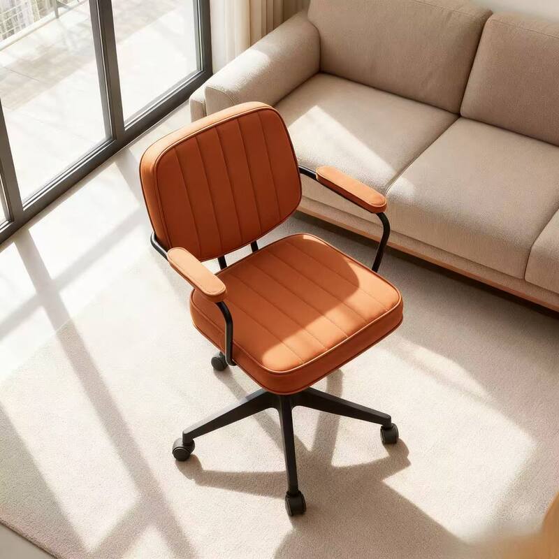 Modern Nordic Minimalist Office Leisure Fashion Thickened Comfortable Adjustable Armrest Computer Desk Chair with Backrest Modern Nordic Minimalist Office Leisure Fashion Thickened Comfortable Adjustable Armrest Computer Desk Chair with Backrest