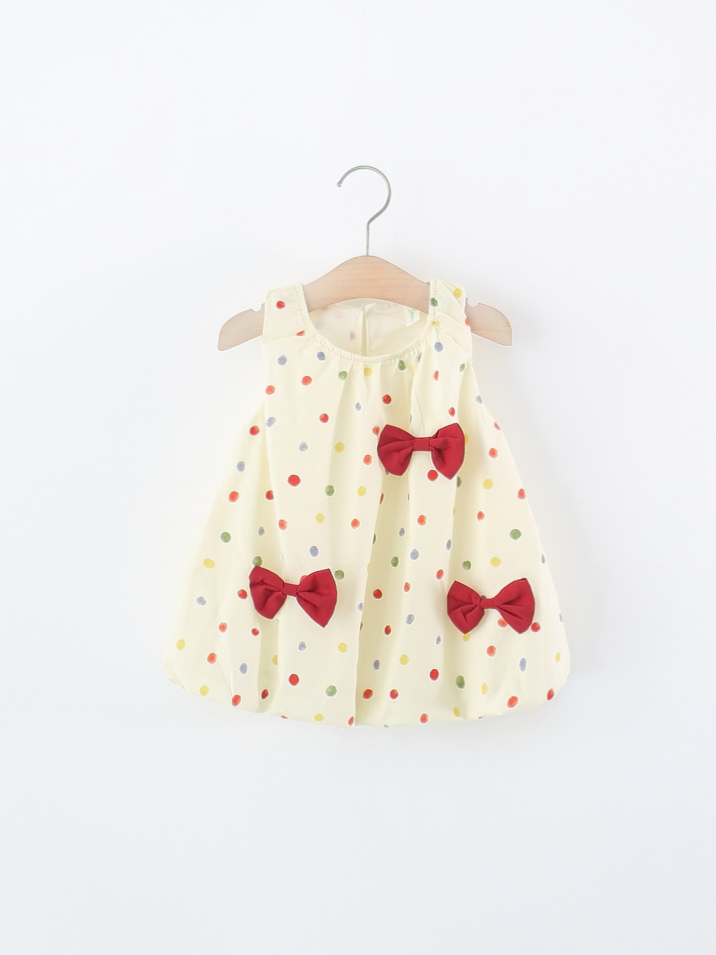 Summer dress with sleeves sleevless