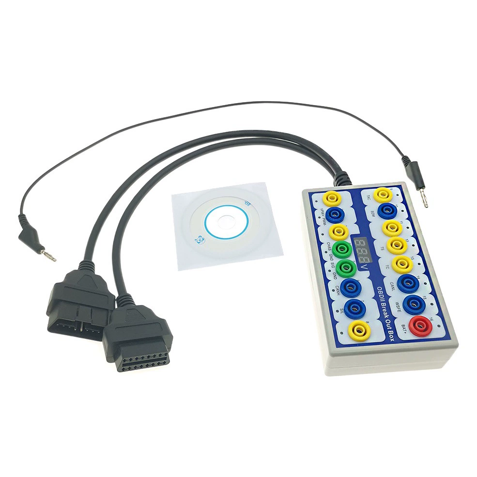 Детектор протокола OBDII BreaK OUT BOX16pin передача сигнала интерфейса Внешняя торговля