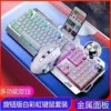 White rainbow keyboard, gaming mouse, set, official flagship store