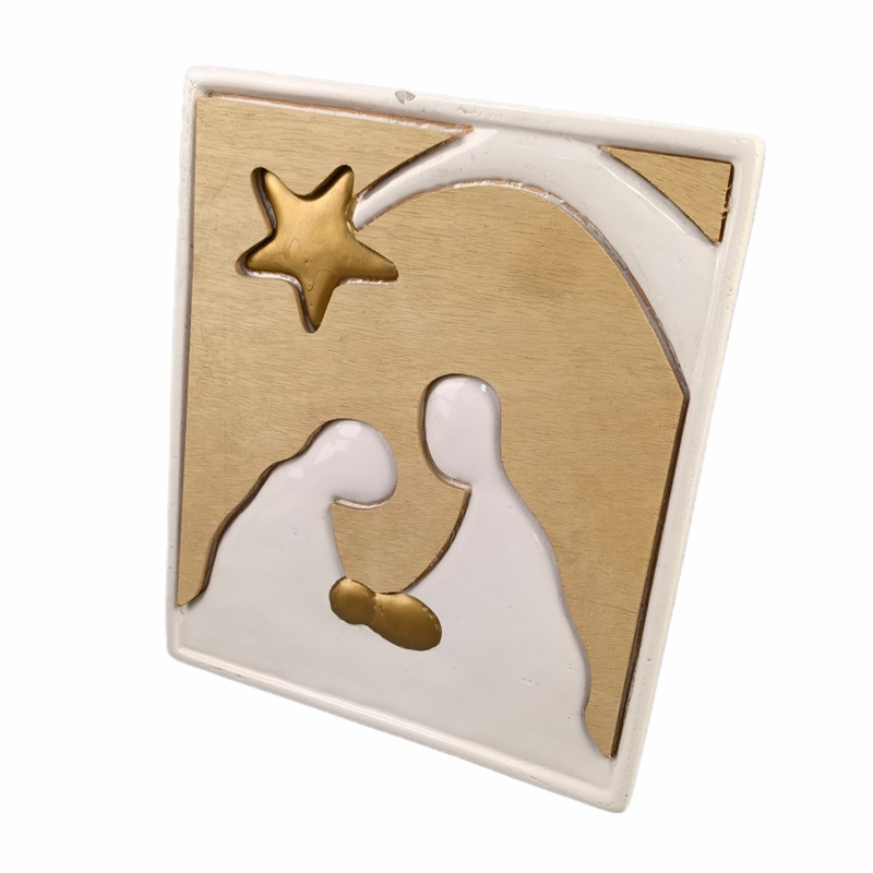 Estilo nórdico Regalo del día de la madre Marco de fotos de cerámica Decoración de tablero de fotos minimalista moderna Decoración geométrica creativa para el hogar