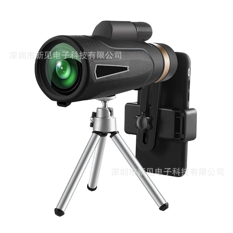 私模专款50口径单筒望远镜 12X50mm全光学高倍高清微光夜视望远镜