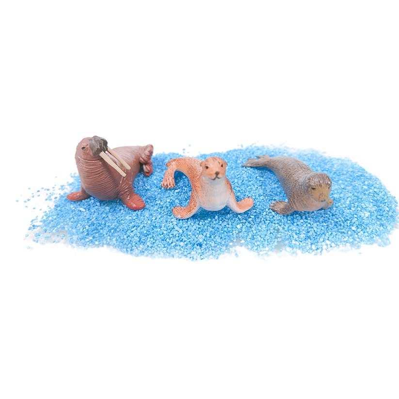 Morsa Ártica, León Marino, Foca, Adornos de Paisajismo, Decoración de Acuarios, Oso Polar Simulado, Nuevo Modelo, Juguetes al por Mayor, Transfronterizo