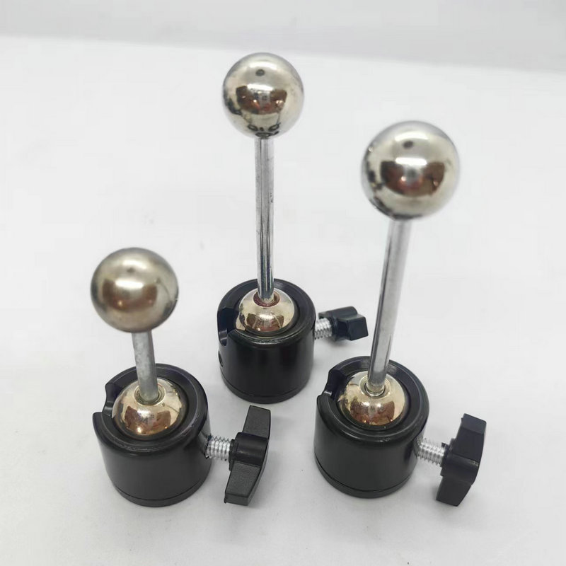 Double Ball metal head tripod bracket fill light projector accessories 360 degrees rotating universal spherical small head Double Ball metal head tripod bracket fill light projector accessories 360 degrees rotating universal spherical small head