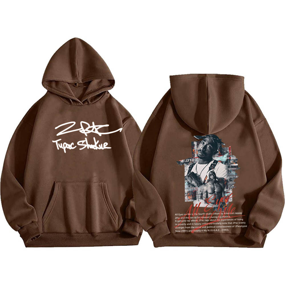 Rapper Tupac 2pac Graphic Hoodie Sweatshirt Hoodies