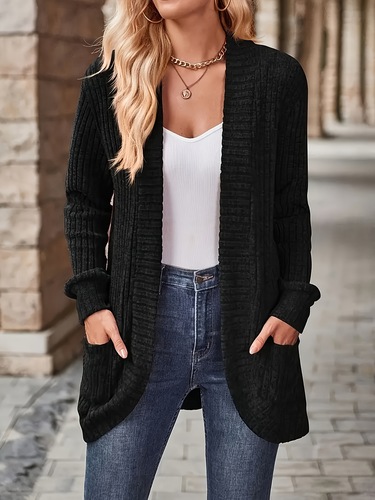 Elegant Orientation + Fashionable Loose Casual Solid Color
