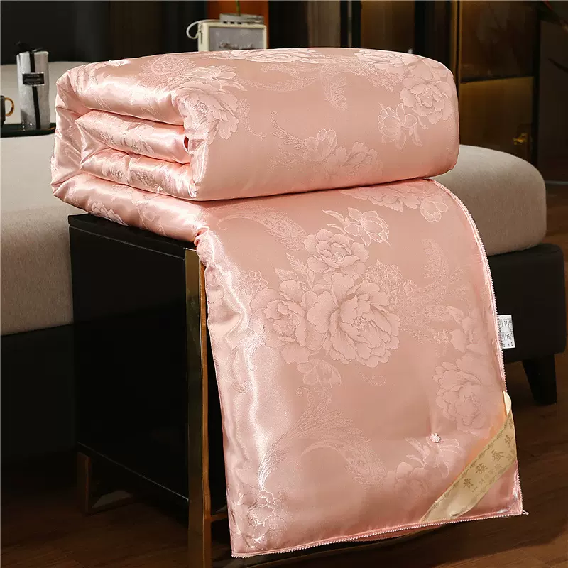 蚕丝被空调被夏凉被礼品被子棉被被芯礼盒装春秋加厚冬被柞蚕丝