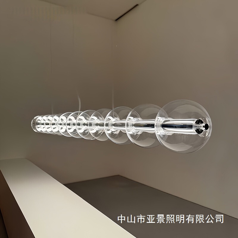Modern Minimalist Restaurant Bar Counter Pendant Light Designer Studio Island Counter Cash Register Long Table Linear Light