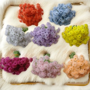Wholesale Soft Glue Baby's Breath Wedding Bouquet Car Ornaments Bouquet Decoration Materials DIY Artificial Flower Accessories