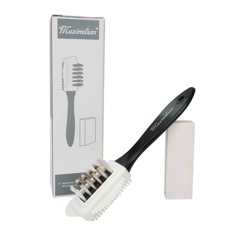 Cepillo de zapatos de cuero de terciopelo borrador cepillo de goma cruda zapatos de bola limpieza de descontaminación cepillo de zapatos de goma zapatos de cuero de gamuza cepillo de piel de venado