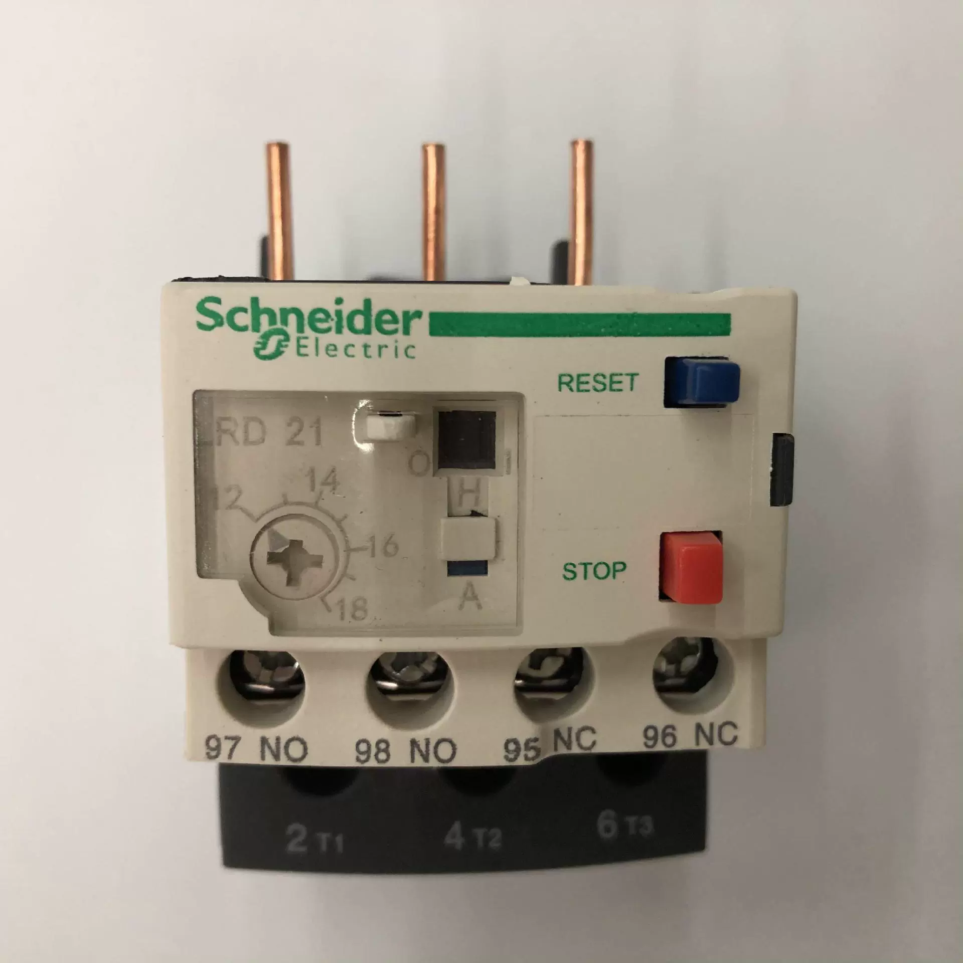 Оригинальное тепловое реле LRD21C 12-18A Schneider с защитой от перегрузки по току