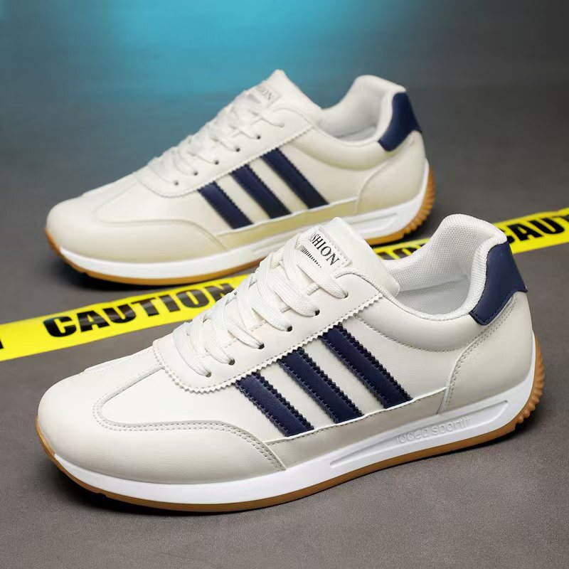Spring Breathable Soft-Soled Sports New Trendy Shoes Forrest Gump Men's Shoes Breathable Retro Sports Casual Shoes White Shoes for Men