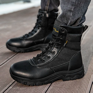 2025战术靴军靴打猎靴战斗靴作战靴厂家批发一件代发Combat boots