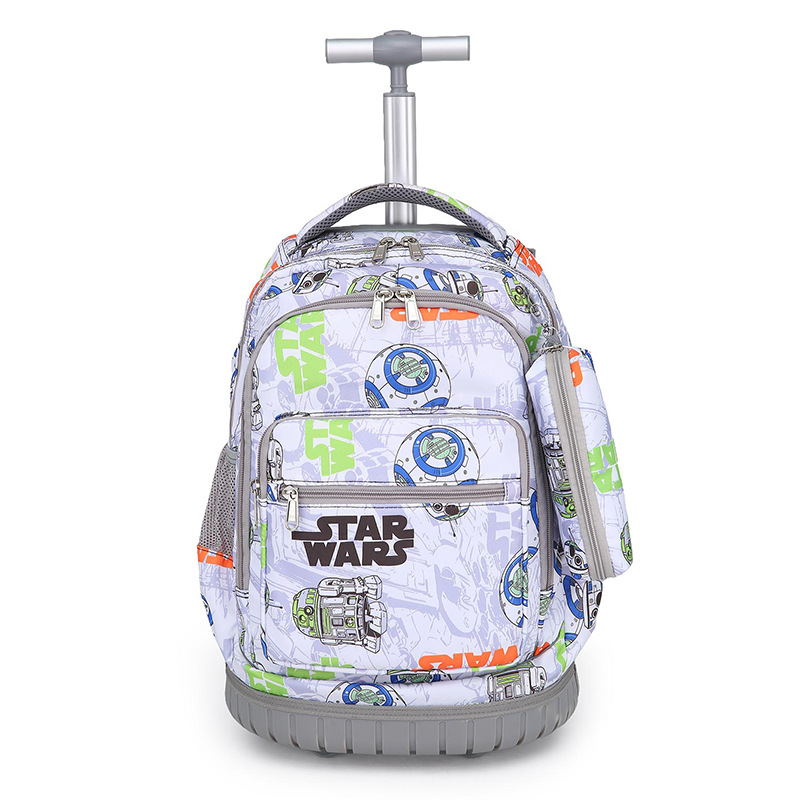 Ventas de fabricantes de estudiantes de primaria y secundaria 16 pulgadas actualización de seis ruedas mochila de viaje para niños 18 pulgadas