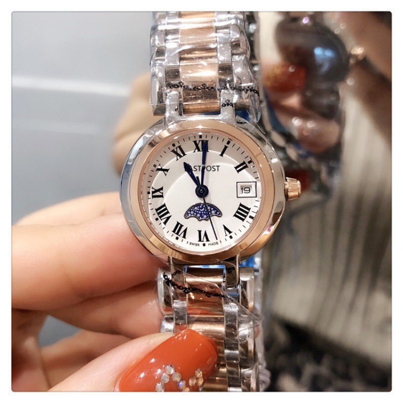 로즈 골드 케이스 로마 문 페이스