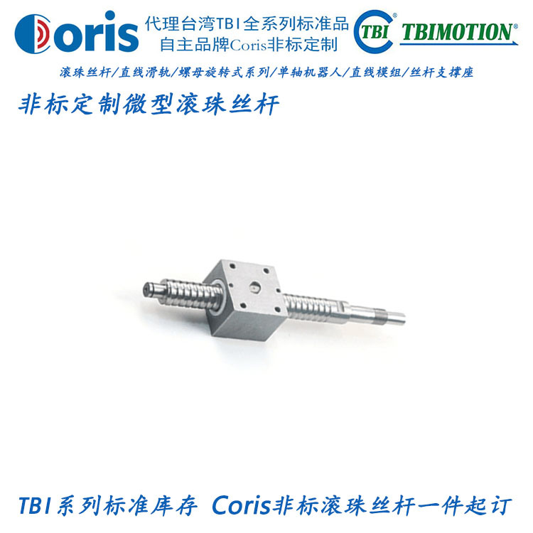 专业定制非标滚珠丝杆微小型精密磨制滚珠丝杠进口品质一个起订|ms