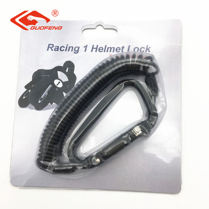 Cerradura de casco de motocicleta cerradura de contraseña alargada cuerda de acero cerradura de coche eléctrico cerradura de contraseña de bicicleta de montaña