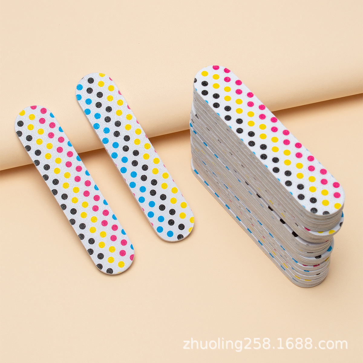 Explosiones lindos archivos de uñas de animales esmerilados mini mini tira de polvo accesorios de regalo de manicura solo transfronterizos