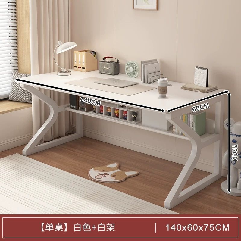 电脑桌台式家用电竞桌置物架办公桌工作台简易书桌卧室学习写字桌|undefined