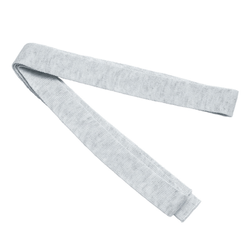 Women’s Striped Knit Sweater Dress – Casual Long Sleeve Mock Neck Tunic (Contrast Color Block, A-Line Fit, Soft Polyester Blend)_voghion.com