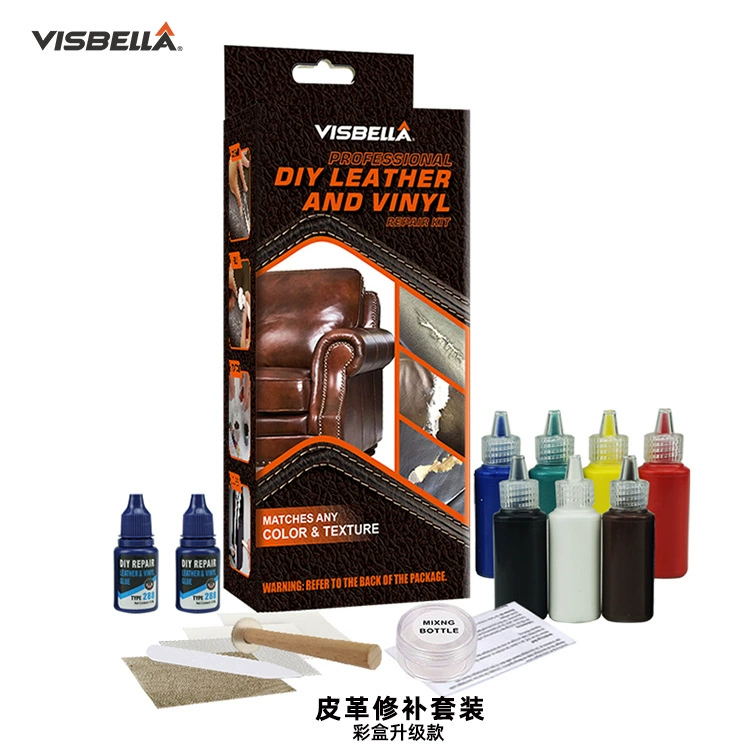 Прямая поставка с фабрики автомобильный инструмент для ремонта кожи DIY костюм кожаный виниловый ремонтный комплект