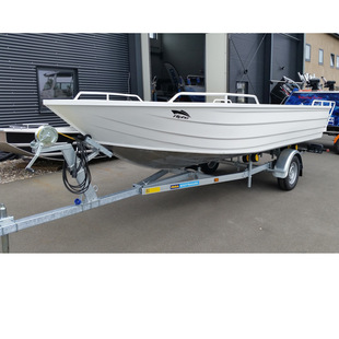 Aluminum alloy fishing boat Lake play sea fishing necessary certificate complete aluminum alloy fishing boat