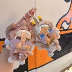 新品跨境哭娃眼泪工厂挂件爱丽丝蓝毛绒盲盒玩偶包包挂件可爱情侣