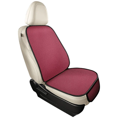 Seat cushion, seat cover, three-piece cool car cushion summer - ky-ice-silk-rouge-single-seat-with-hook