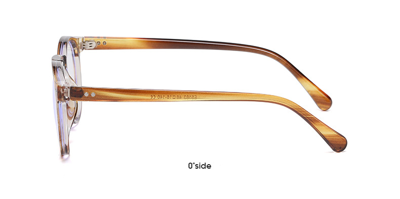 55g Weight Full Frame Glasses Structure Glasses Frame Classification Ac Lens Material Oval Frame Glasses Style Casual, Outdoor, Sports Occasion Solid Color Pattern All Seasons Season Unisex Gender Retro, Sweet Style Retro Sweet Solid Color Ac Oval Frame Full Frame Optical Glasses 19