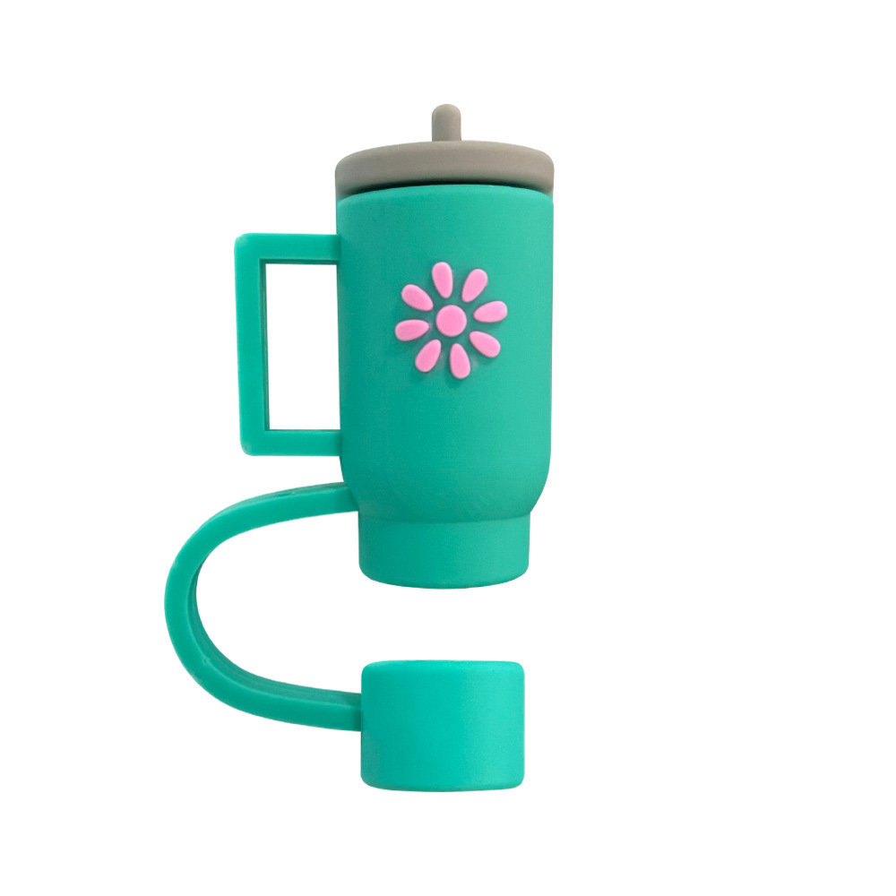 Tapa de pajita de 10mm Tapa de aislamiento transfronterizo Taza de hielo Taza de agua Stanley Stanley Tapa de pajita a prueba de polvo de PVC