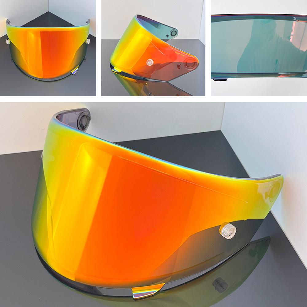 Motorcycle Helmet Lenses for Day and Night, Suitable for Nfr, Nf, Nx, Nz, Nxr Electroplated Mirror Accessories