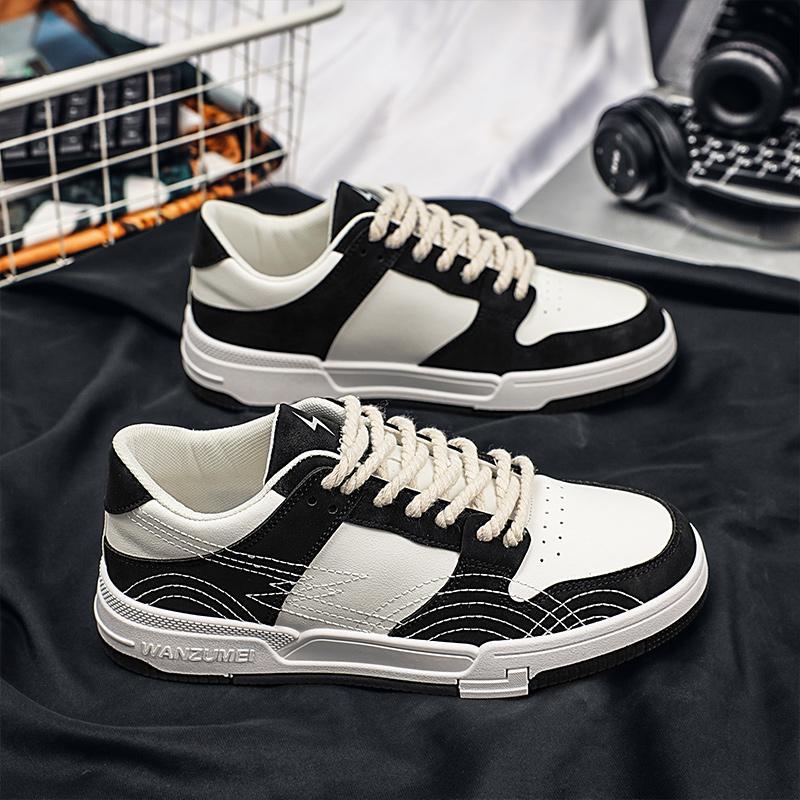 Summer men's shoes 2023 new breathable sports casual low-top board shoes student tide brand niche design fashion shoes_voghion.com