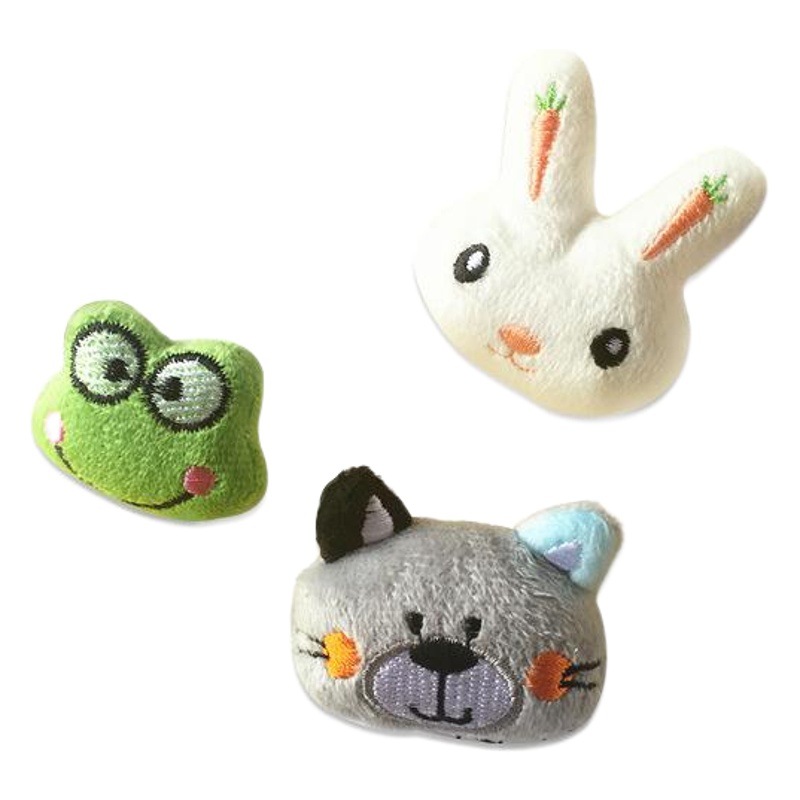 Corea del fieltro de dibujos animados lindo gato broche pequeño animal insignia suéter joyería conejo ramillete accesorios para las mujeres