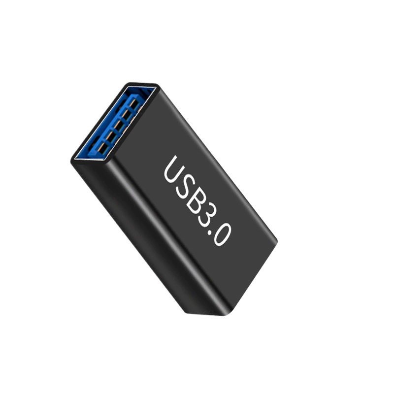 Переходник USB3.0 гнездо-гнездо для ноутбука, передача данных, конверсия флешки, удлинитель для зарядки телефона Qingying