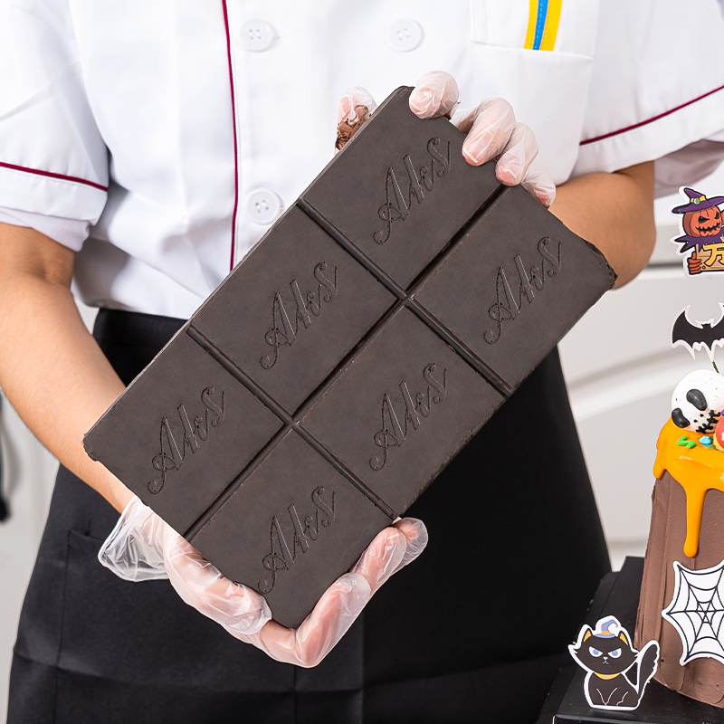 纯可可脂黑巧克力烘焙专用摆摊商用蛋糕淋面原料代可可脂烘焙推荐